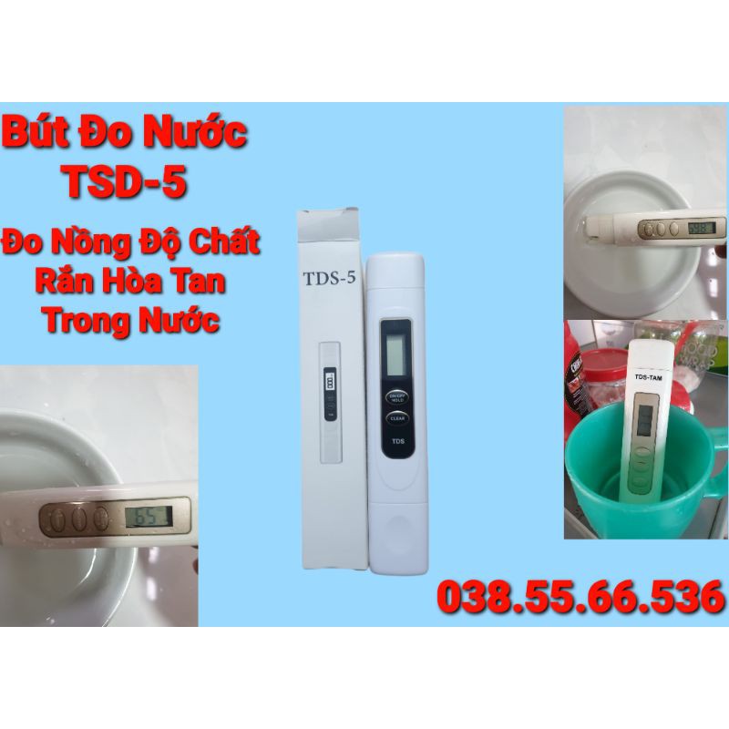 Bút Thử Nước TDS-5\ Bút Đo Độ Sạch Của Nước ( Nồng Độ Chất Rắn Hòa Tan Trong Nước)