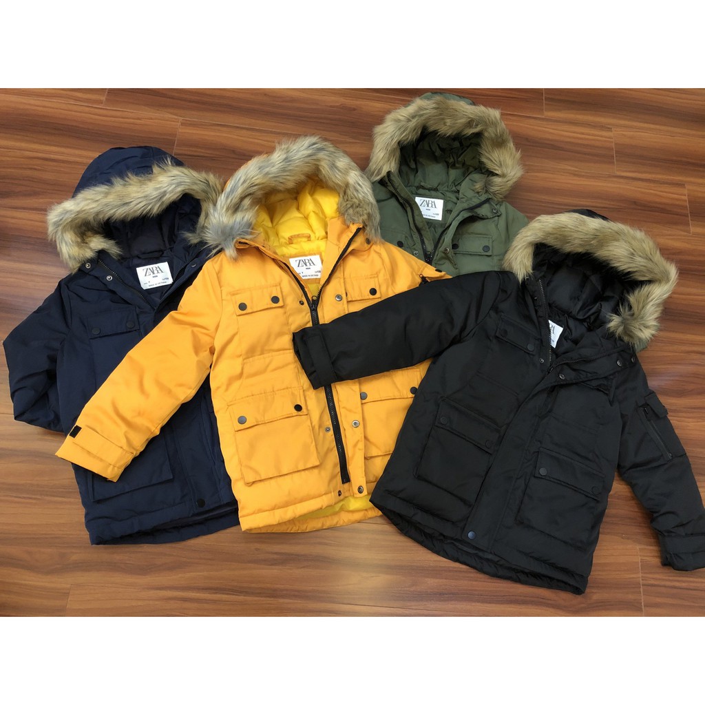 Áo Parka chống nước nhẹ dành cho bé trai bé gái
