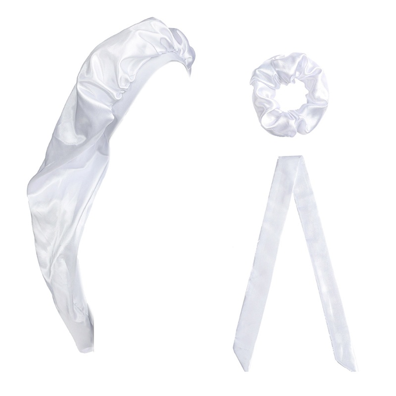 Mũ Trùm Đầu Bằng Lụa Satin Co Giãn Thoáng Khí