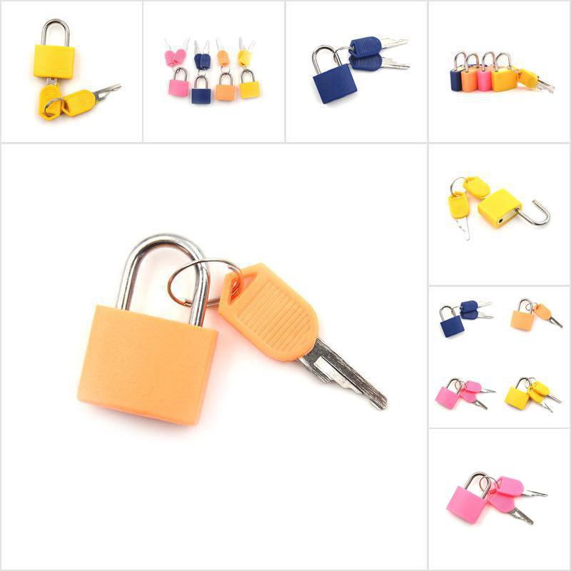 Ổ Khóa Vali Mini Bằng Thép Siêu Bền Tiện Dụng Mang Theo Du Lịch