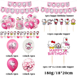 🌻 set trang trí sinh nhật 🎀 kitty house