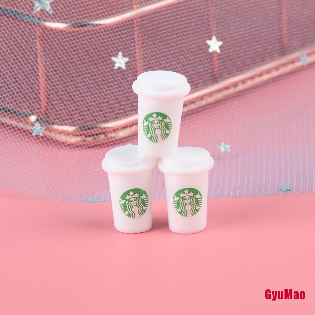 Set 3 Ly Đồ Ăn Bằng Nhựa Cho Nhà Búp Bê diy