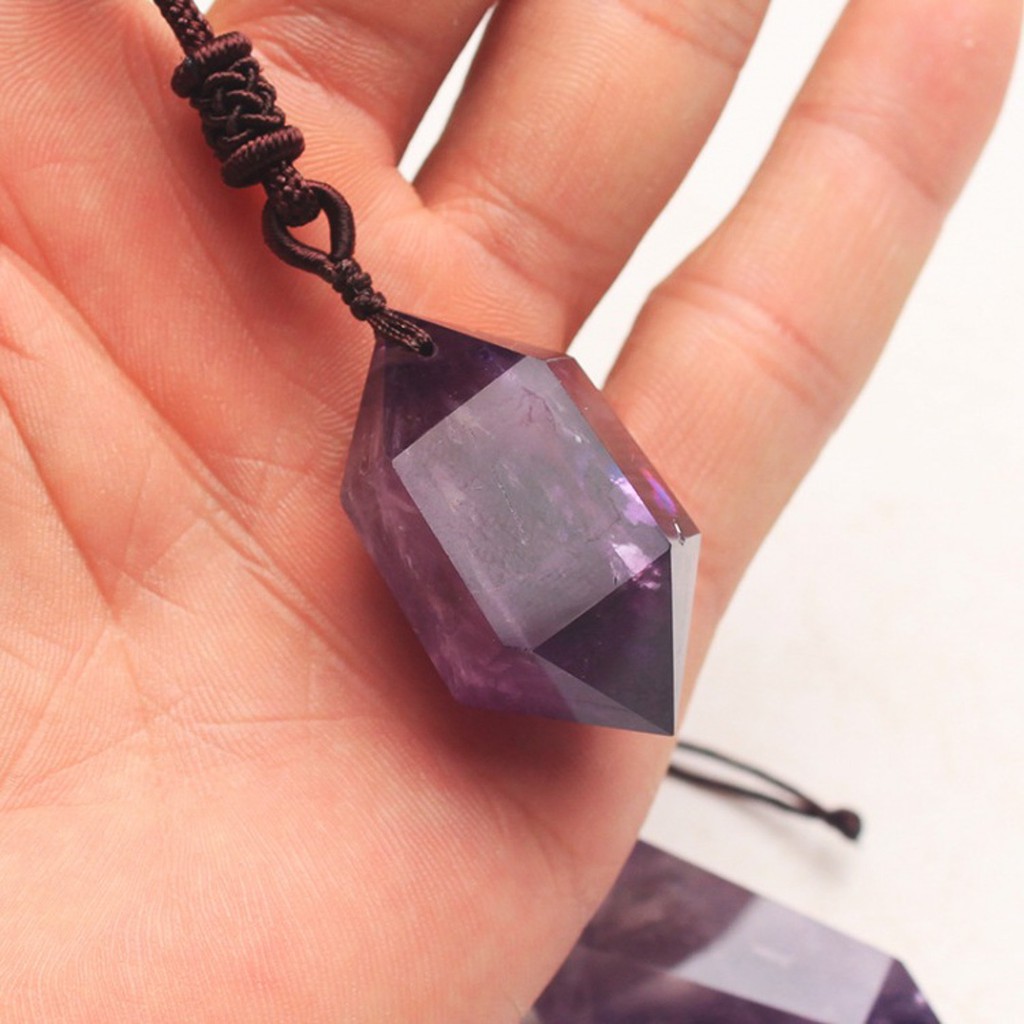 Vòng cổ Amethyst thạch anh tím phong cách cổ điển sành điệu Chammart