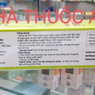 Dung dịch vệ sinh phụ nữ Mango care 100ml