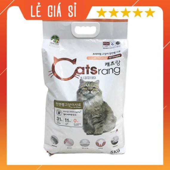 5kg Hạt Catsrang Hàn Quốc(Bao bì mới) - Thức ăn cho mèo giá sỉ