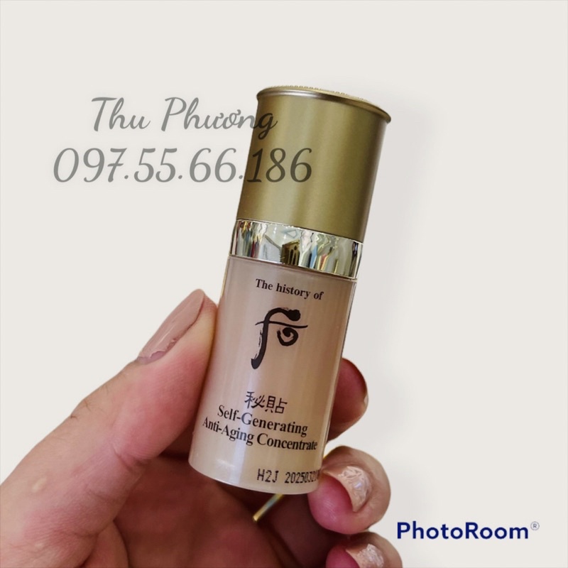 Tinh Chất Chống Lão Hóa Whoo Bichup Self-generating Anti-aging Essence 8ml