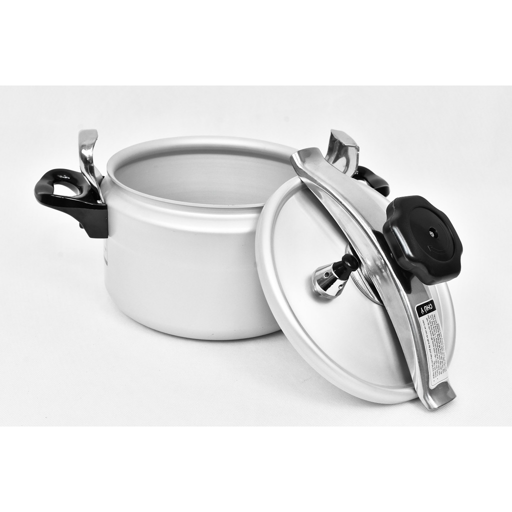 Nồi Áp Suất Nhôm Đáy Từ Goldsun GPC1930 - 4L/5L/7L/9L/11 Lít - Tương Thích Các Loại Bếp - Bảo Hành Chính Hãng 12 Tháng
