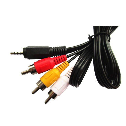 Cáp ChuyểN ĐổI Mở RộNg Box One Point 2.5Mm Sang 3 Lotus RCA, 1.5M
