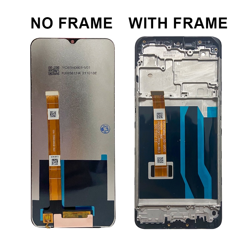 Màn hình LCD gốc cho OPPO A31 2020 CPH2015 CPH2073 CPH2081 CPH2029 CPH2031 Màn hình cảm ứng lắp ráp màn hình cảm ứng với khung
