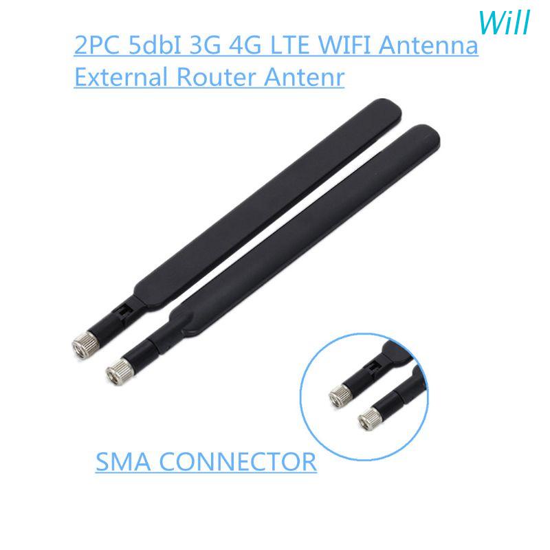2 Ăng Ten Wifi 5dbi 4g Lte Cho B315 B310 B593 B525