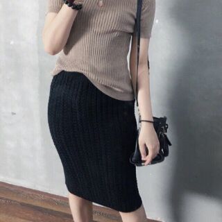 Chân váy len xuất Hàn
