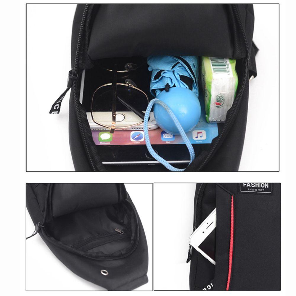 Túi Đeo Chéo Ngực Bằng Vải Oxford Nhẹ Thời Trang Du Lịch Cho Nam