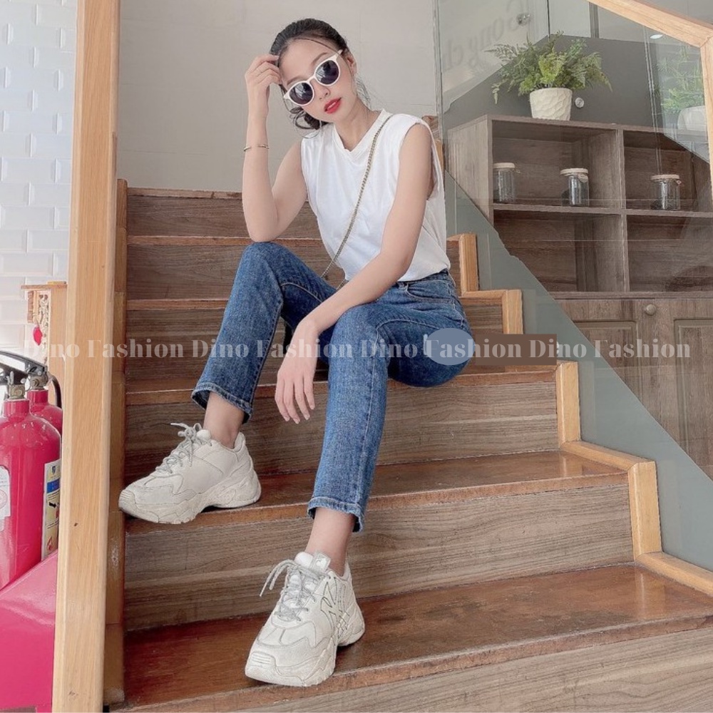 Quần Bò Nữ Ống Đứng Dino Fashion Nữ Cao Cấp Siêu Tôn Dáng