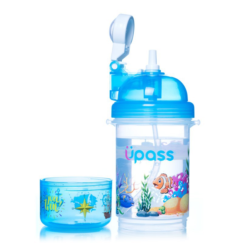 Bình nước Upass nắp bật 420ml