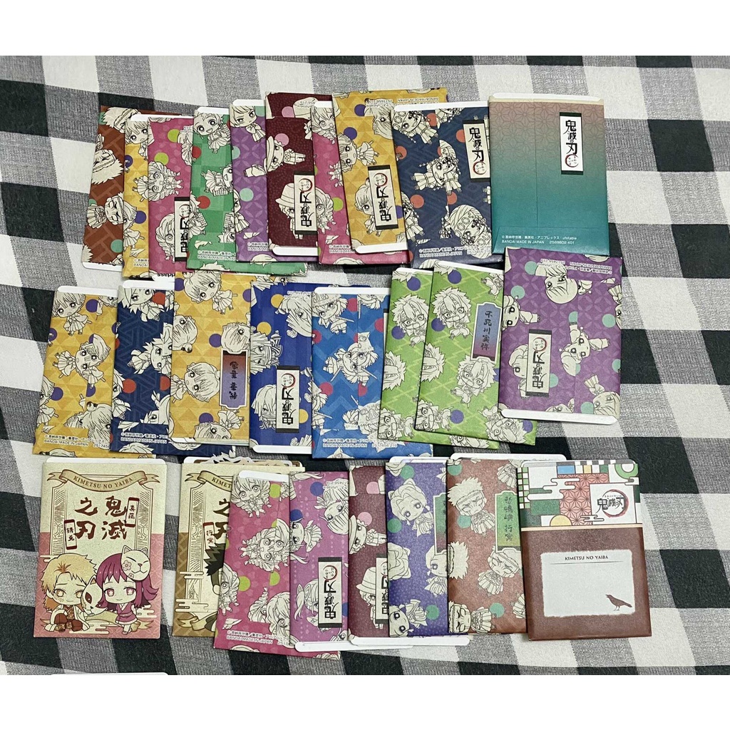 CÓ SẴN - TỔNG HỢP PACK CARD & STICKER - KIMETSU NO YAIBA