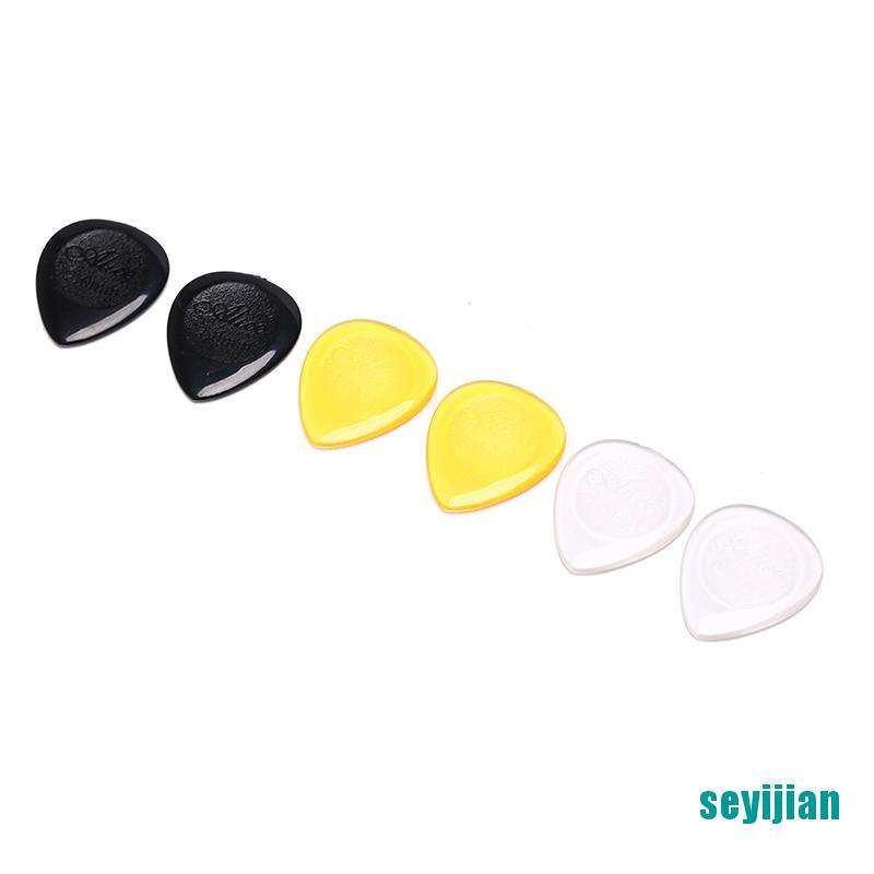 Set 6 Miếng Gảy Đàn guitar Điện / bass Trong Suốt Siêu Bền