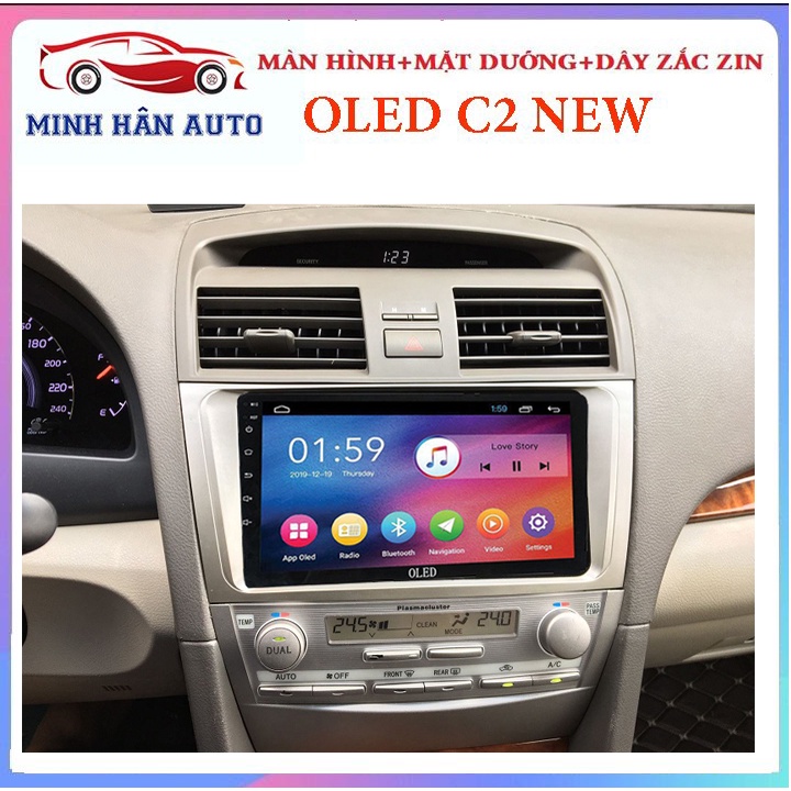 TẶNG VIETMAP S1-COMBO màn hình OLED C2 NEW kèm dưỡng cho xe TOYOTA CAMRY 2008-2012, bán phụ kiện ô tô