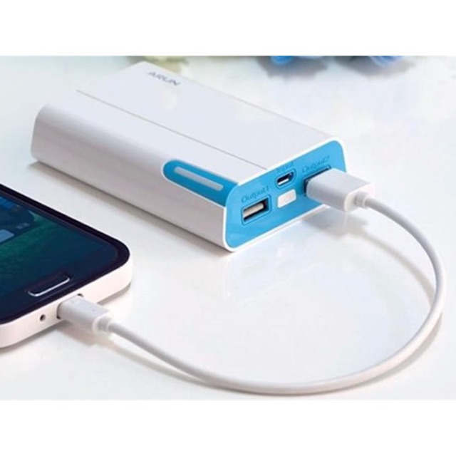 Pin xạc dự phòng  Chính hãng Arun 8400mah