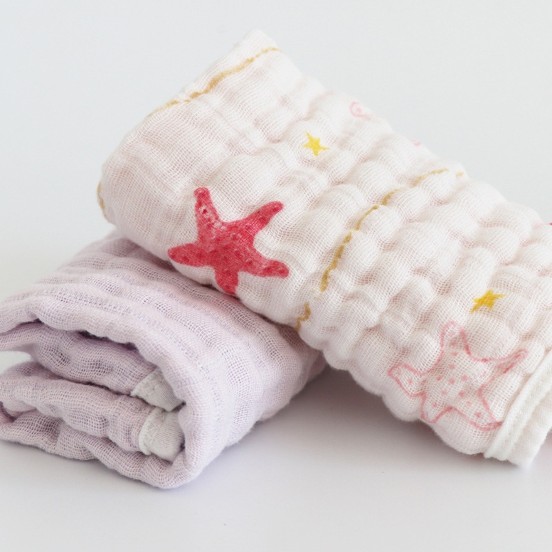 Khăn vuông 6 lớp cho bé 30x30cm