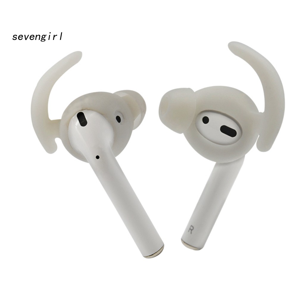 Set 2 Đệm Tai Nghe Bằng Silicon Tiện Dụng Cho Airpods 1 2