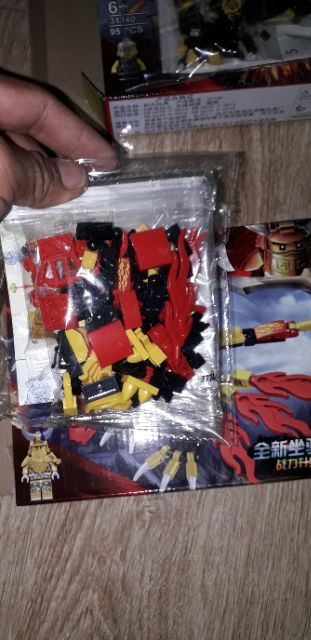 Set 4 hộp lắp ráp Legoninja rồng 31140 trọn bộ