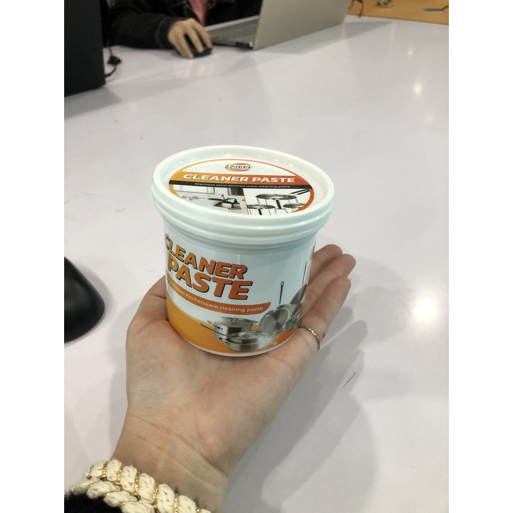 Kem Tẩy Rửa Xoong Nồi Đa Năng CLEANER PASTE X2000, Bột Tẩy Rửa Dụng Cụ Nhà Bếp Đánh Bay Vết Bẩn Siêu Trắng Sạch Bóng