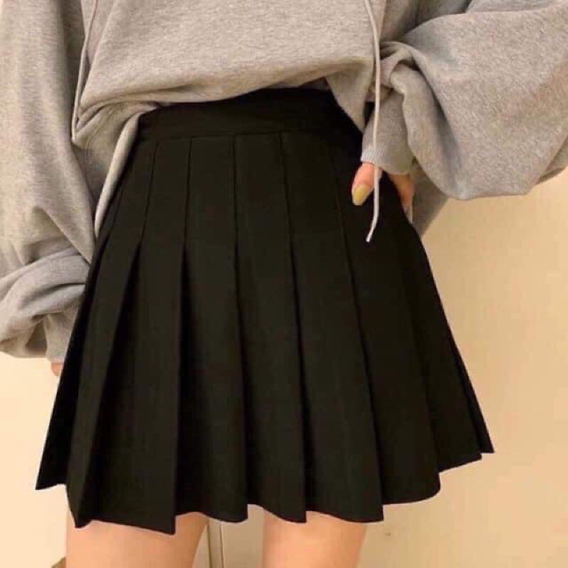 Chân Váy Xếp Ly Nữ || Chân Váy Đen