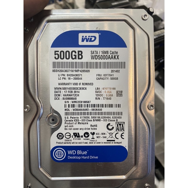 Ổ Cứng PC Hàng tháo máy Bộ 250GB/500GB