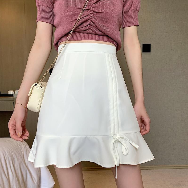 💃 Chân Váy Nữ Dáng Chữ A Dây Rút Viền Bèo Siêu HOT HIT Siêu Đỉnh Hè 2021 | BigBuy360 - bigbuy360.vn