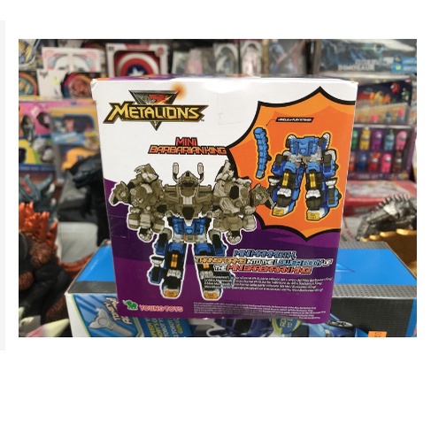 Đồ chơi Robor biến hình METALIONS Chính hãng YOUNG TOYS MINI MAMMOTH 8801198140552