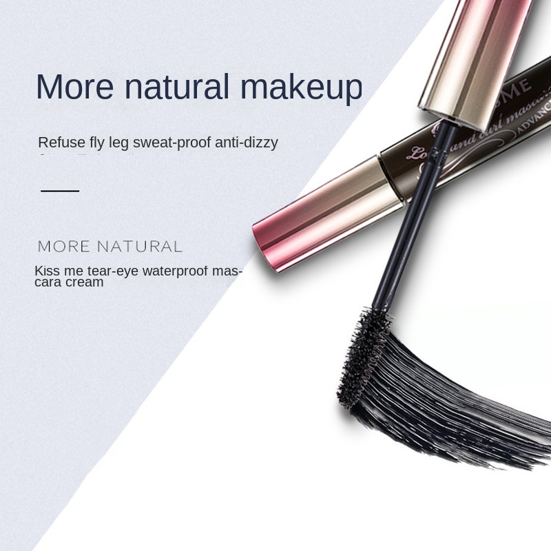 Mascara Kiss me Chống Nước Chống Dị Ứng Làm Dài Dày Và Cong Mi