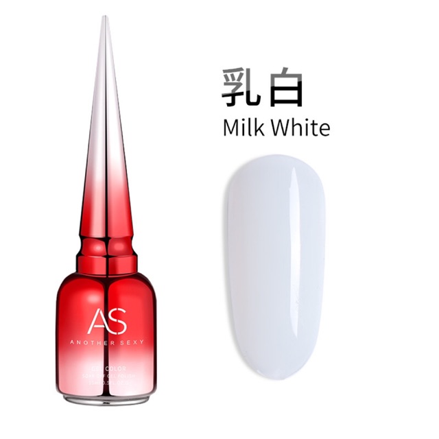 Sơn Gel AS màu nước gạo chai đỏ 15ml