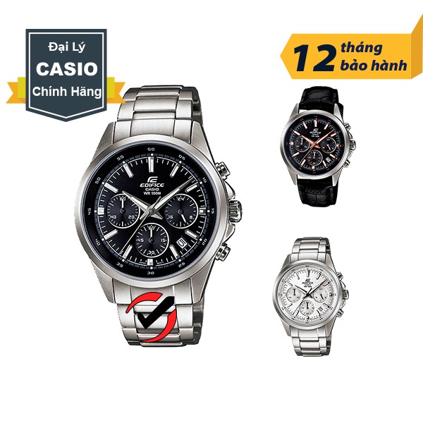 Đồng Hồ Nam CASIO Chính Hãng Anh Khuê Edifice EFR-527D-7AVUDF và EFR-527D-1AVUDF