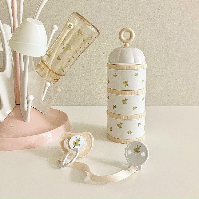 Hộp trữ sữa, đựng sữa, chia sữa 3 ngăn tgm korea chính hãng an toàn cho bé