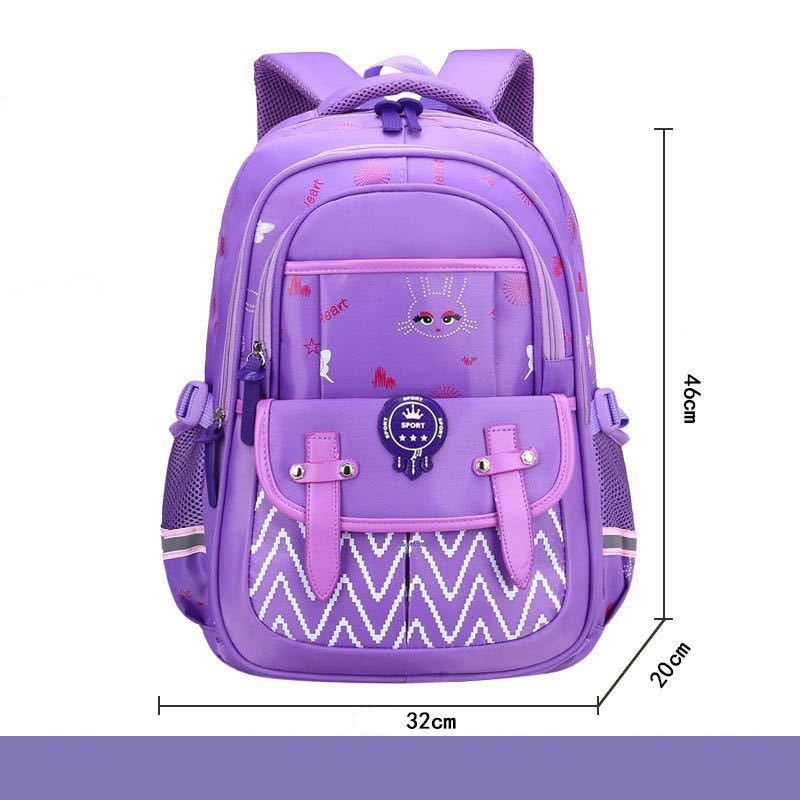 [LOẠI XỊN] Cặp Balo cho bé gái cấp 2, cấp 3 trung học đi học chống gù lưng, chống thấm nước cho trẻ em cấp 1,2 nữ