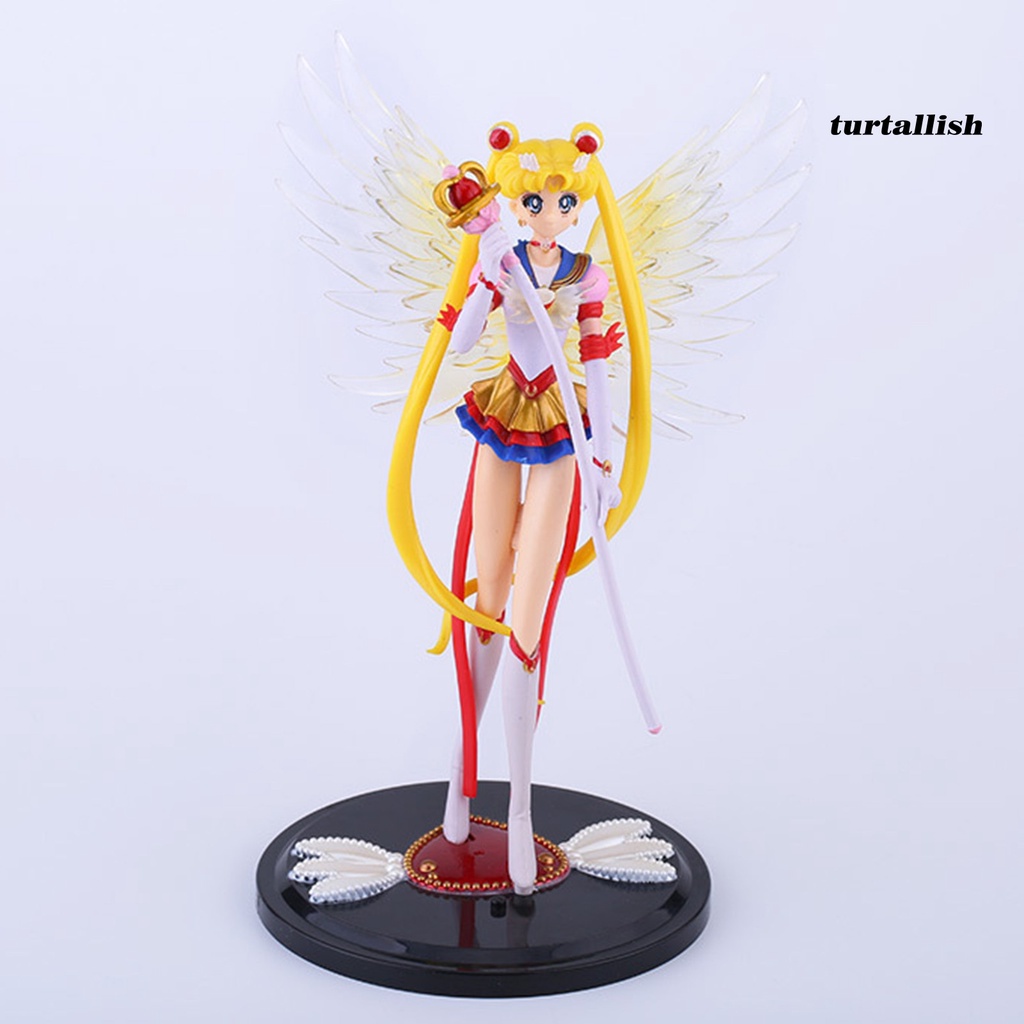 Mô hình Thủy thủ mặt trăng Tsukino Usagi dùng trang trí sân vườn