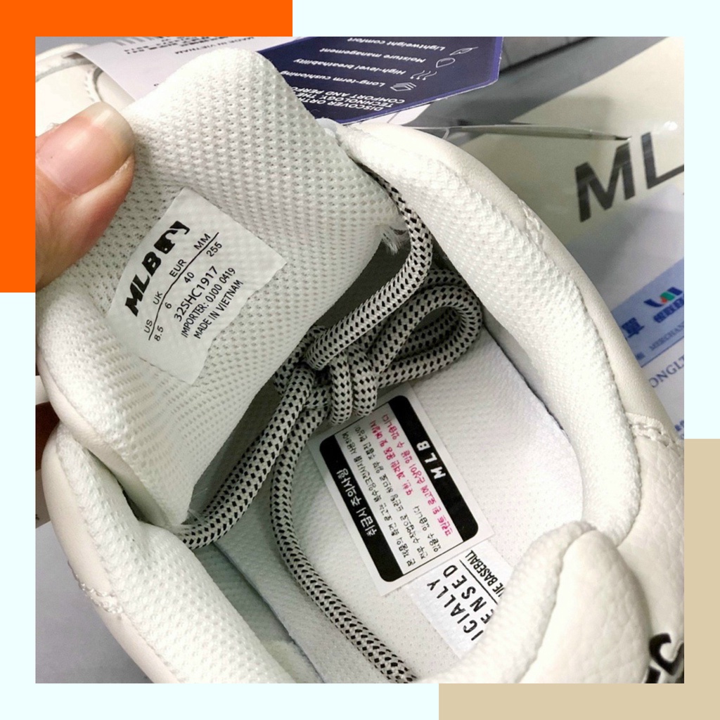 Giày MLB NY Vàng Cao Cấp Tăng Chiều Cao 6cm Nam Nữ Hàng Cao Cấp Full Box + Bill | BigBuy360 - bigbuy360.vn