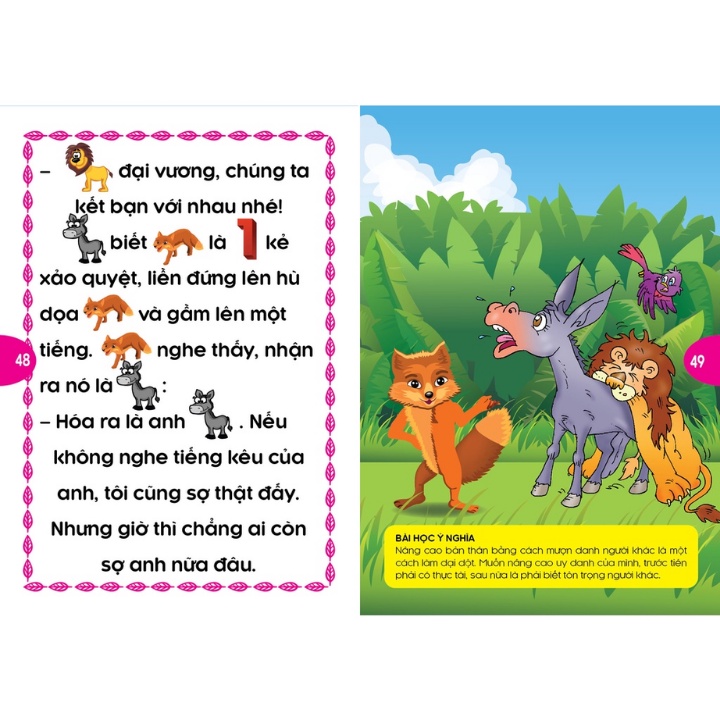 Sách - Truyện Đọc Bằng Hình Ảnh - Những Câu Chuyện Ngụ Ngôn Thế Giới Đặc Sắc 1