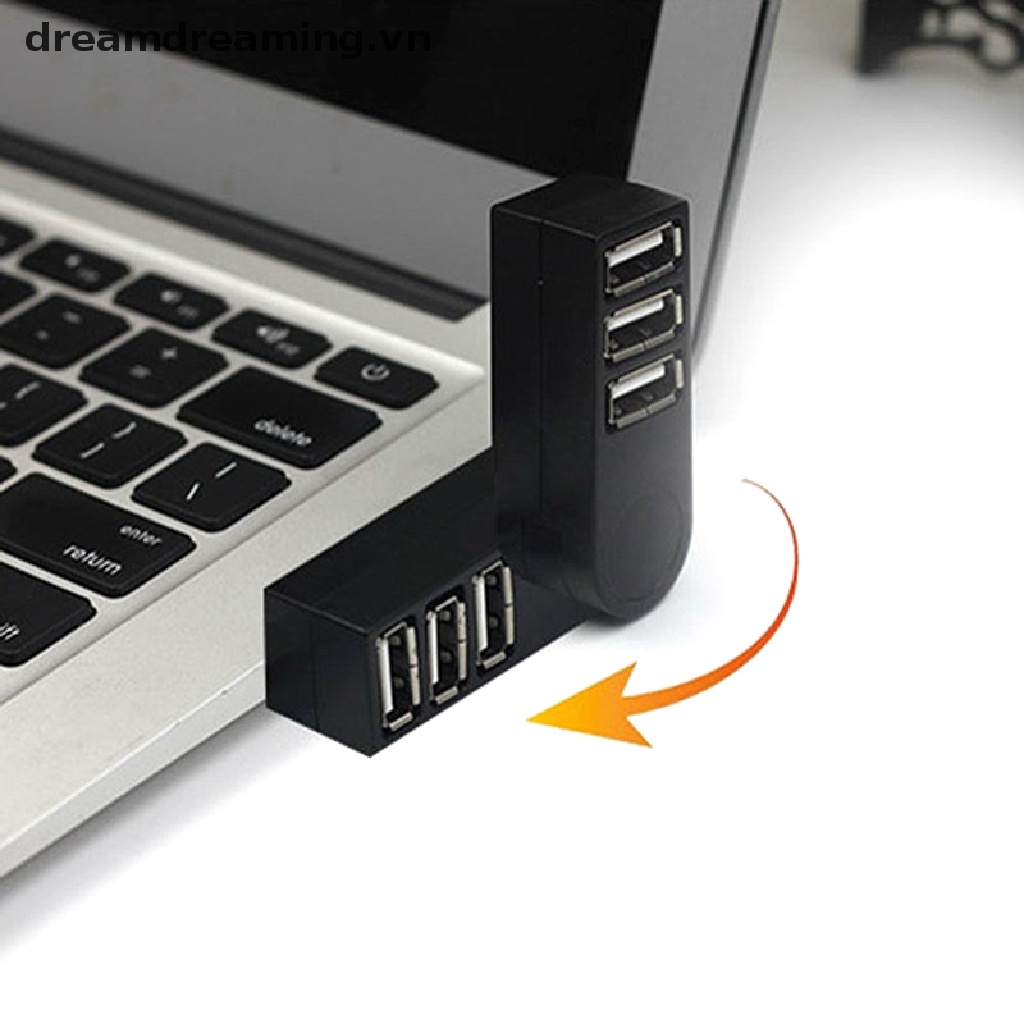 Bộ Chia 3 Cổng Usb 2.0 Cho Notebook / Tablet