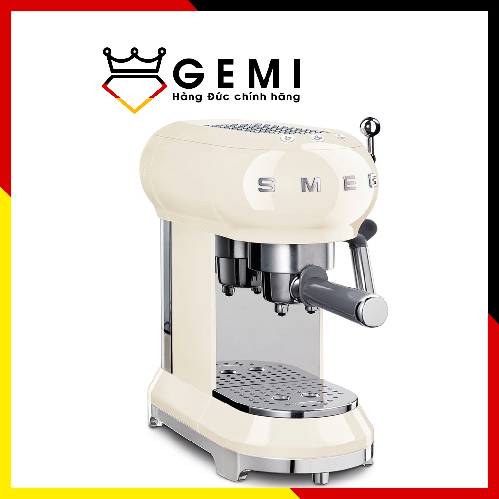 Máy pha cafe Espresso SMEG ECF01CREU màu kem