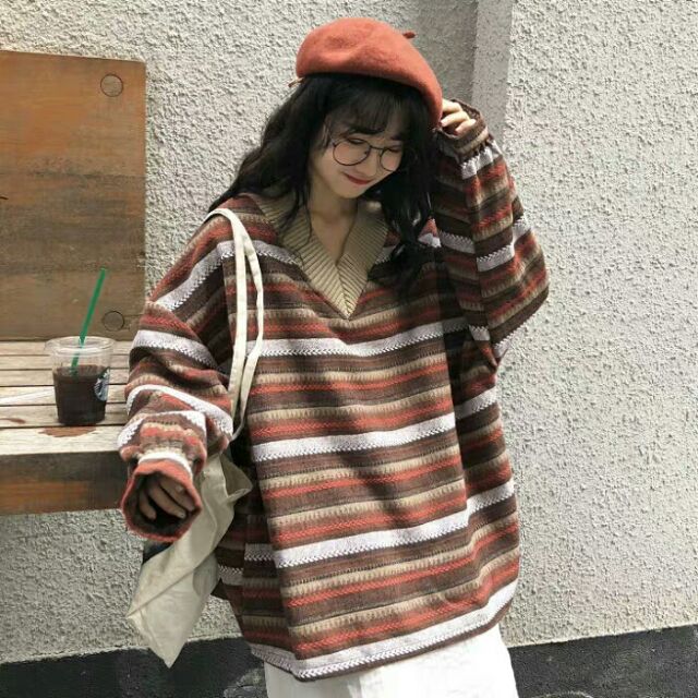 [ ORDER ] Áo len oversize hàn( kèm ảnh thật sau) | BigBuy360 - bigbuy360.vn