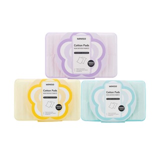 Bông tẩy trang Miniso Nhật 1000 miếng