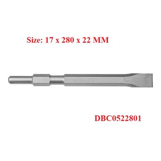 Mũi đục dẹp đuôi lục giác ingco dbc0522801