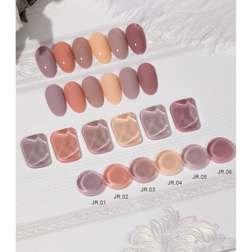 Sơn Gel AS vỏ đen Mã JR ( Cam Kết Chính Hãng - làm khô sơn gel bằng máy hơ uvled )