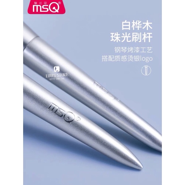 Bộ Cọ MSQ Xám 8 Cây BCCN31