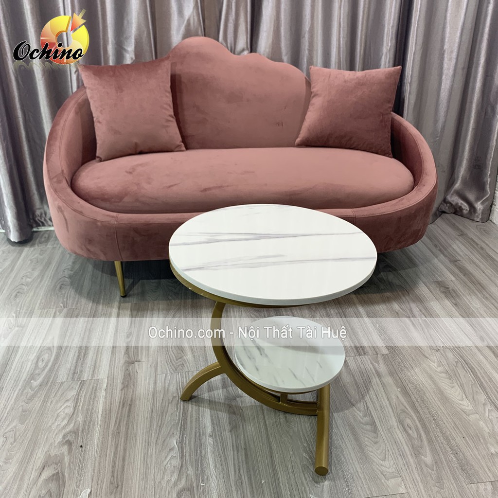 Ghế Sofa có tựa lưng hình mây cao cấp dài 1m5 ( đủ màu)