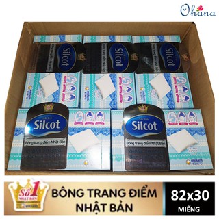 Thùng 30 hộp bông Silcot 82 miếng/hộp