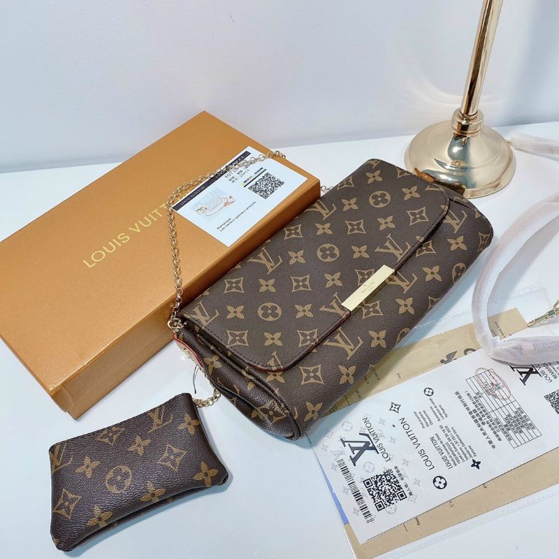 SET TÚI HỌA TIẾT DÂY XÍCH - KÈM VÍ NHỎ