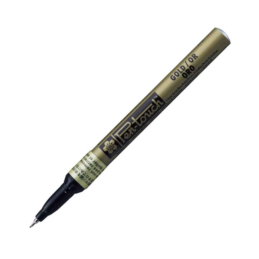 Bút/Viết trên nhiều chất liệu chính hãng SAKURA Pen-touch ngòi 0.7mm/ 1.0mm/ 2.0mm - Trắng/Bạc/Vàng/Đồng