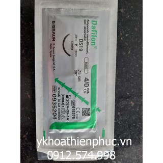1  tép chỉ Dafilon từ 2/0 đến 6/0